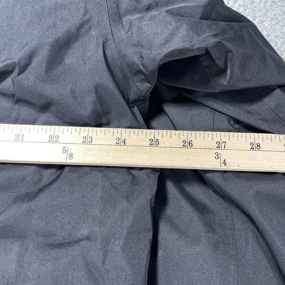 The North Face Coat Mens‎ Large Black Bedford Down Parka DryVent Faux Fur Hood